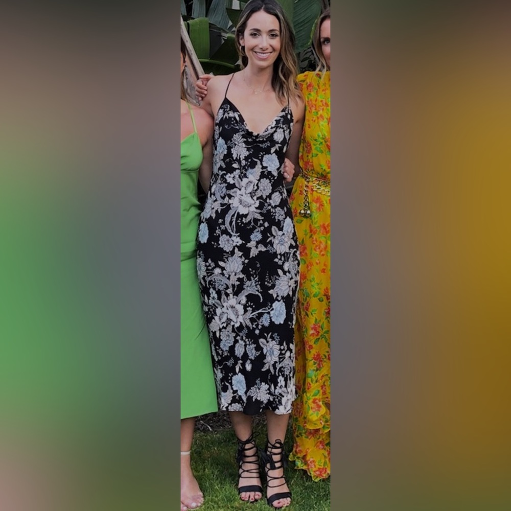 AFRM slip midi dress
